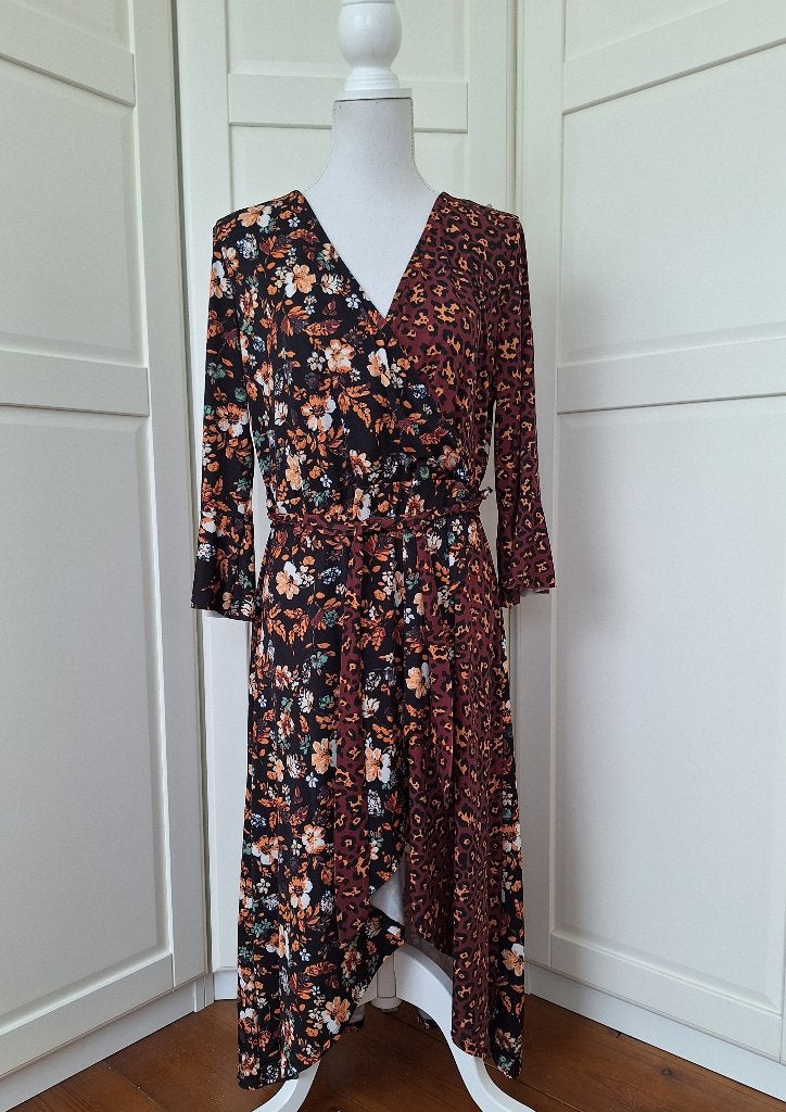 Bodyflirt bijna nieuwe gipsy hippie high low jurk 44/46 XL, Kleding | Dames, Zwart, Maat 46/48 (XL) of groter, Ophalen of Verzenden