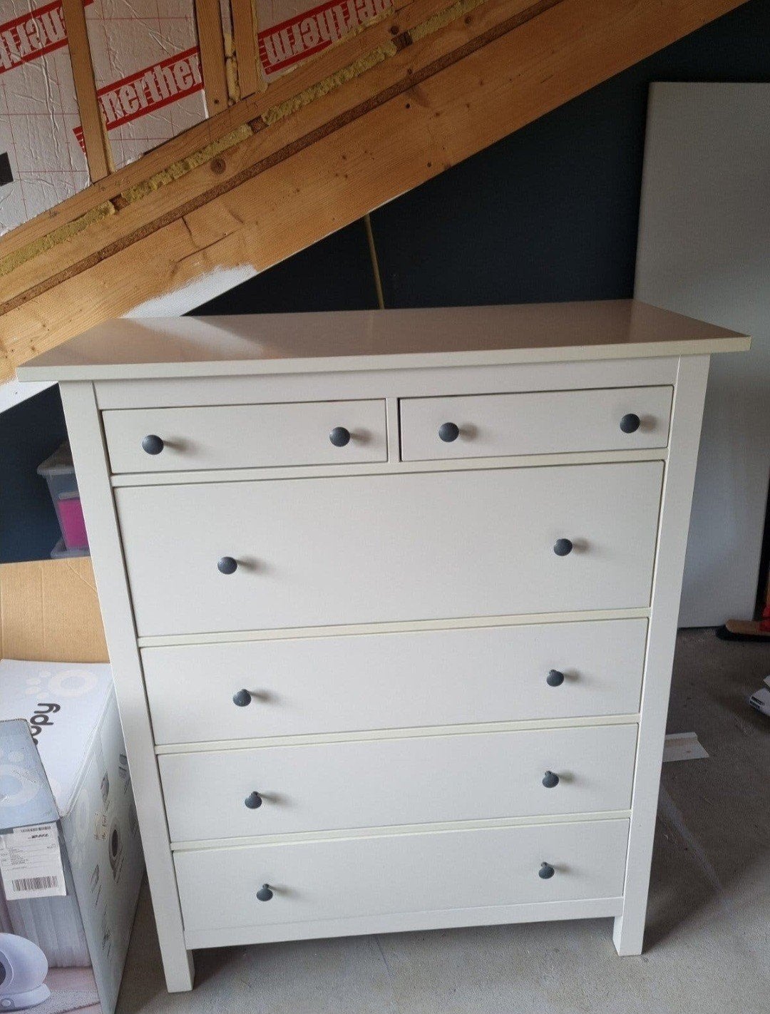 IKEA Hemnes ladekast met 6 lades - prima staat, 5 laden of meer, Ophalen, 25 tot 50 cm, Minder dan 100 cm