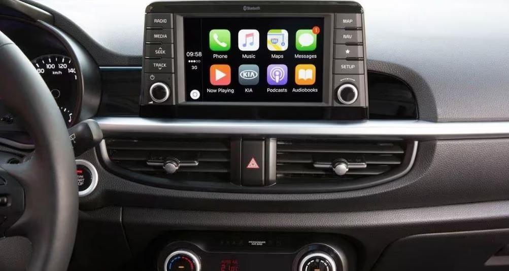 Originele NIEUW Kia Picanto Navigatiesysteem Apple CarPlay, Auto diversen, Ophalen of Verzenden, Nieuw