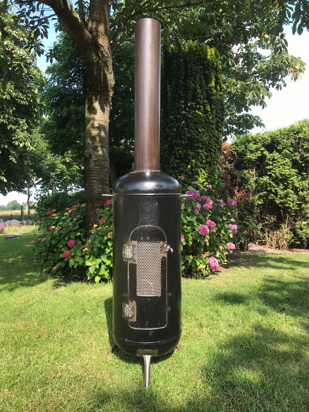 Tuinkachel terraskachel houtkachel buitenkachel vuurkorf, Tuin en Terras, Ophalen, Nieuw