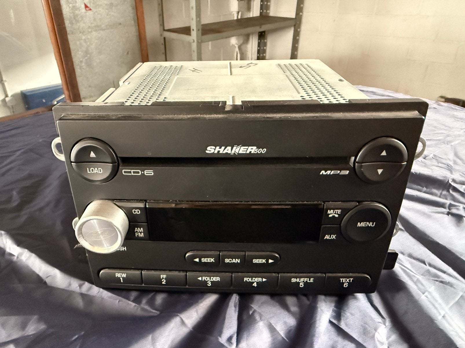 Ford Shaker 500 CD-wisselaar MP3 autoradio uit een Mustang, Ophalen of Verzenden, Gebruikt