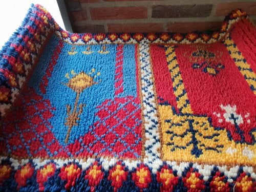 tafelloper gekleurd geknoopt, Ophalen of Verzenden, 'T Olde Gre-j, Info@toldegrej.nl, Endepoelstraat 20f Didam