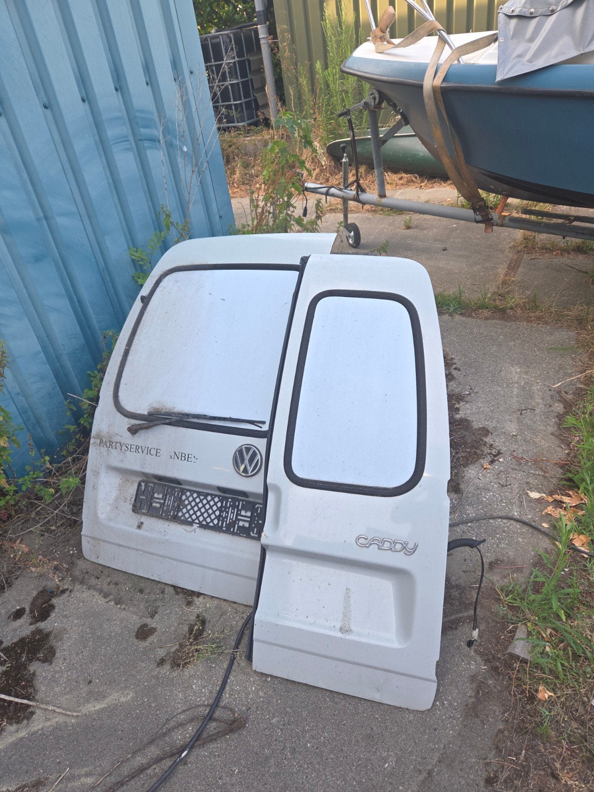 Achterdeuren VW Caddy / Seat Inca 1995-2003, Ophalen