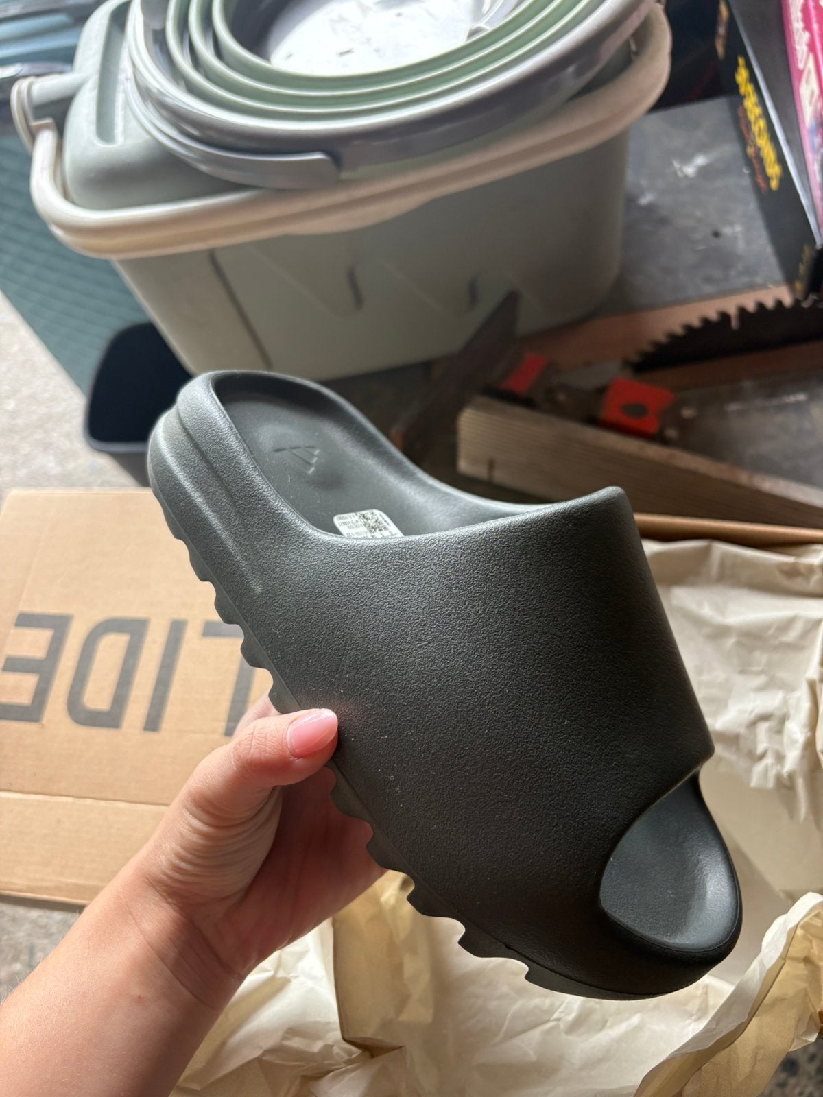 Yeezy slide 38, Kleding | Dames, Ophalen, Nieuw, Slippers