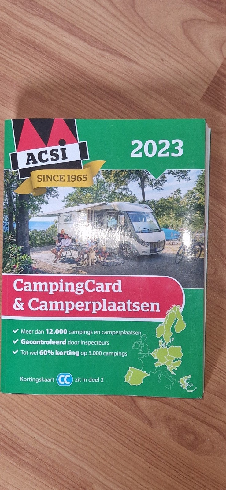CampingCard en Camperplaatsen 2023 (deel 1), Ophalen of Verzenden
