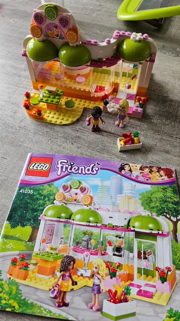 Lego friends 41035 Juice bar, Ophalen of Verzenden, Zo goed als nieuw