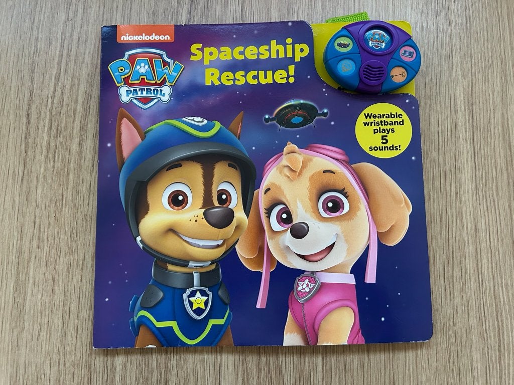 Paw Patrol: Spaceship Rescue! Geluidenboek+Polsband, Nieuw!, Ophalen of Verzenden, Nieuw, Pi Kids, Fictie algemeen