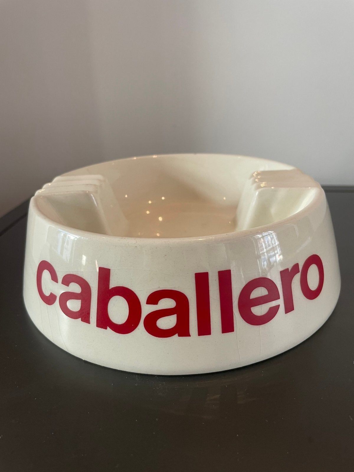 Vintage Asbak | Jaren ‘50 | Canallero | groot | porselein, Verzamelen, Ophalen of Verzenden, Zo goed als nieuw, Gebruiksvoorwerp
