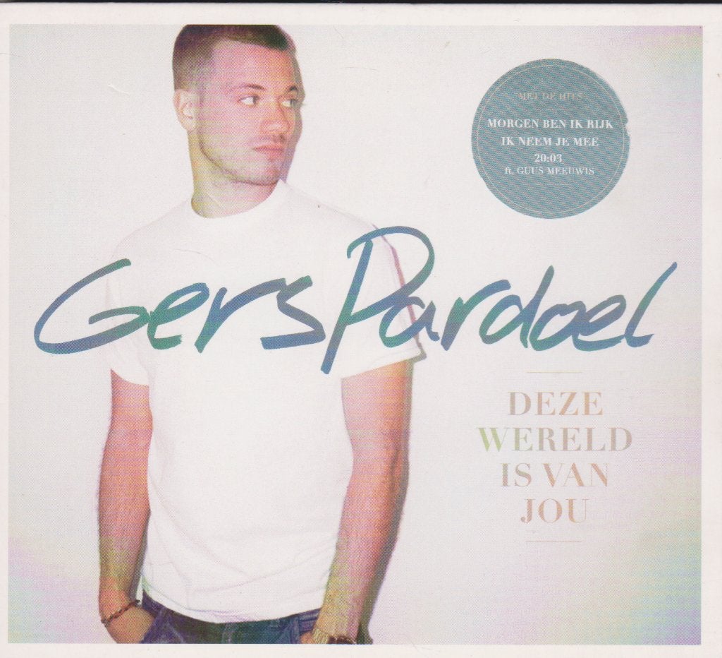 Gers Pardoel - Deze wereld is van jou., Cd's en Dvd's, Cd's | Nederlandstalig, Gebruikt, Ophalen of Verzenden, Album, Digipak