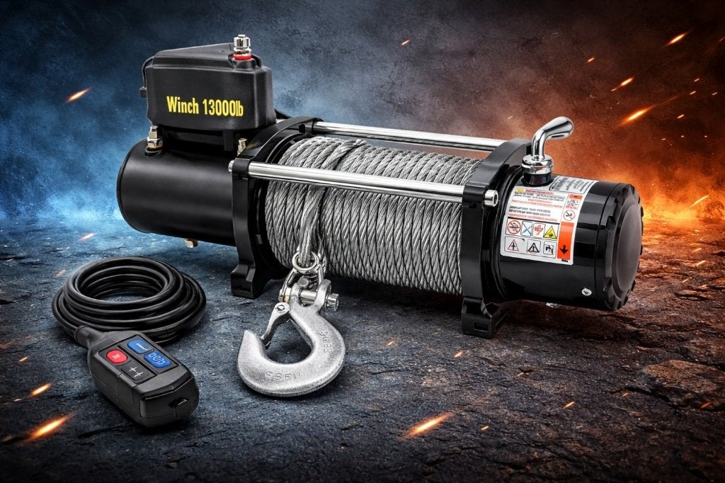 Elektrische lier 13.000 lb, Ophalen, Nieuw