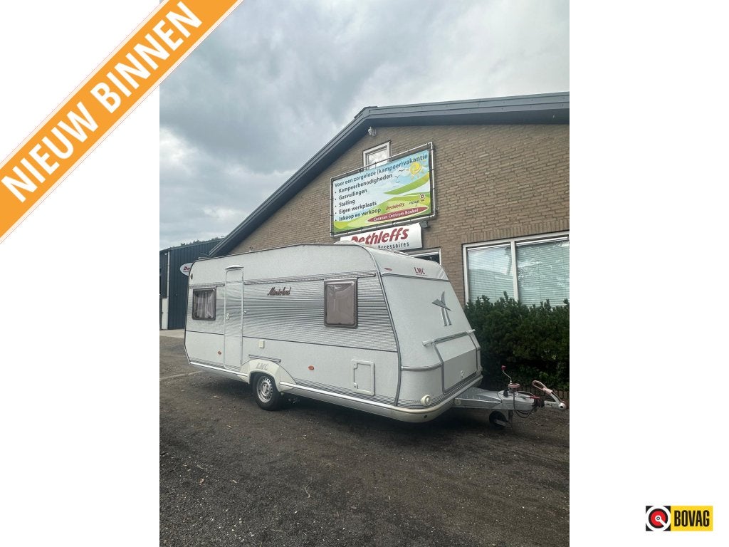 LMC Munsterland 475 TF incl voortent mover, Caravans en Kamperen, Rondzit, Overige typen, Schokbreker, LMC en Münsterland