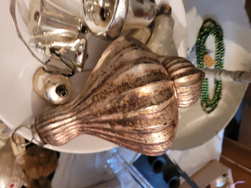 dik glazen heksenbal 23 cm lang, Ophalen of Verzenden