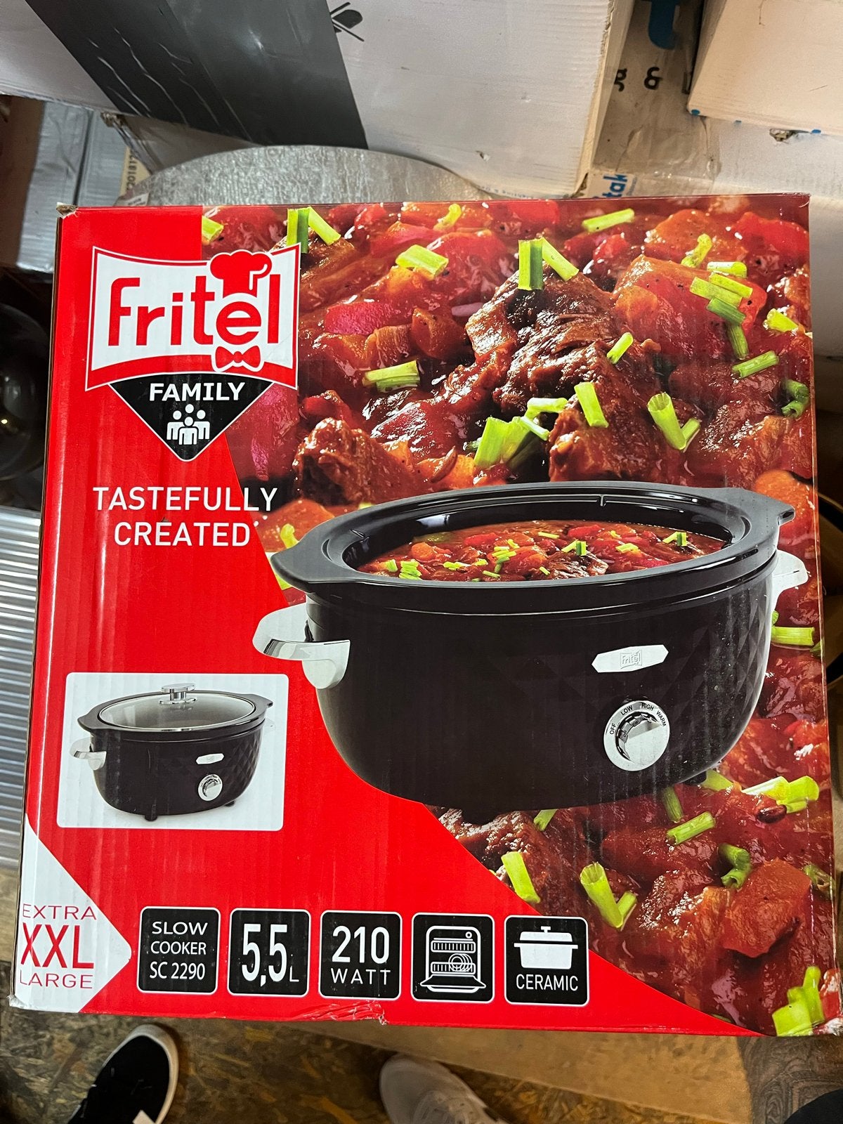 Fritel Slowcooker SC 2290 - Nieuw in doos, Ophalen of Verzenden, Nieuw