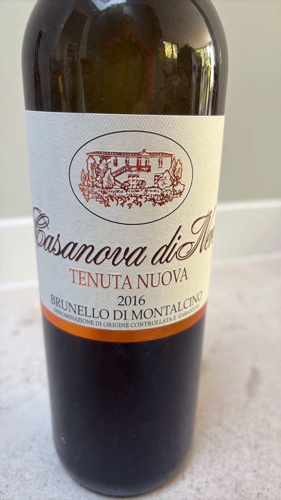 Cadanova Di Neri Tenuta Nuova Brunello Di Montalcino 2016, Verzamelen, Ophalen of Verzenden, Gebruikt, Italië, Rode wijn
