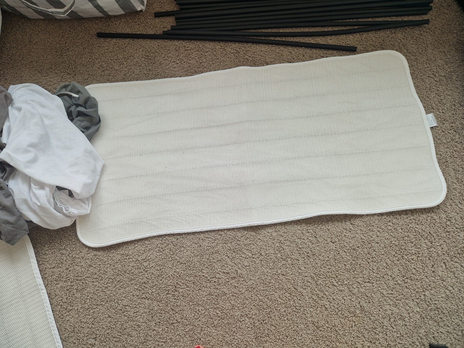 Aerosleep topper inclusief 2 aerosleep hoeslakens, Kinderen en Baby's, Kinderkamer | Beddengoed, Gebruikt, Jongetje of Meisje