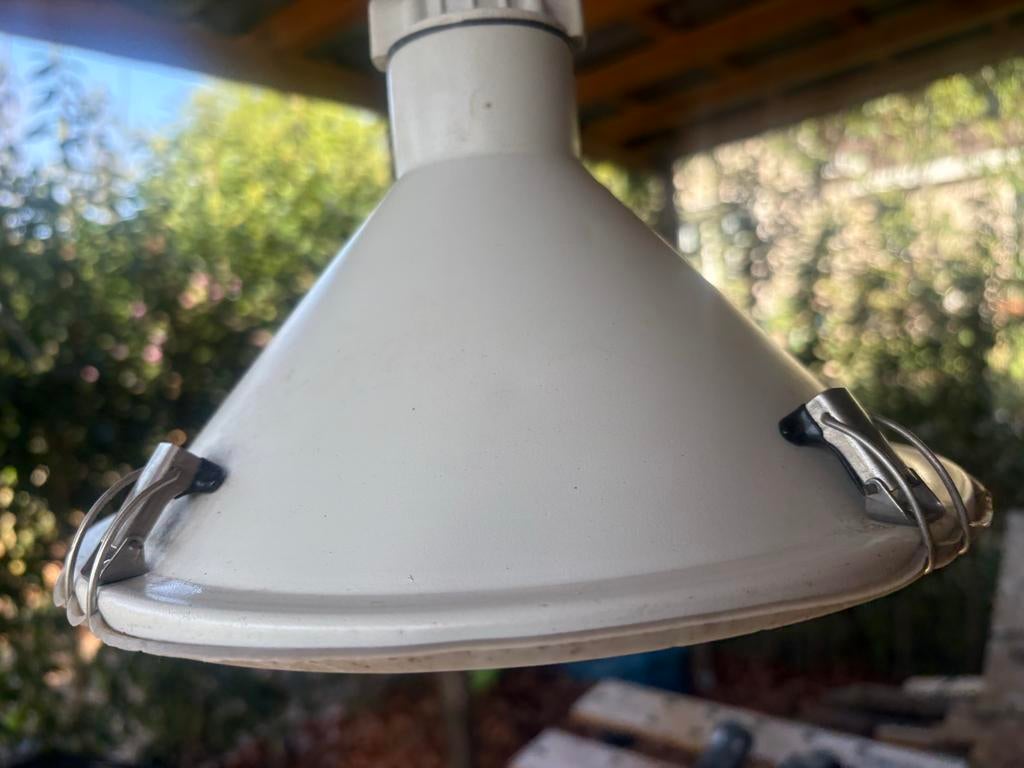 Industriële hanglamp Leitmotiv, Huis en Inrichting, Lampen | Hanglampen, Ophalen, Gebruikt, Metaal, Minder dan 50 cm