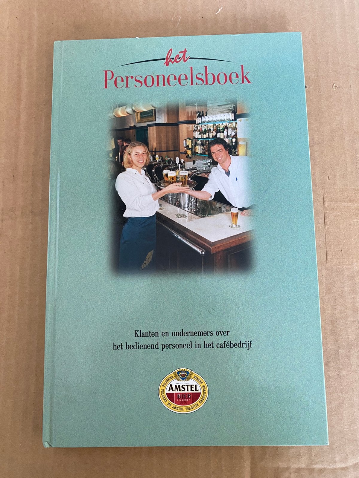 Personeelsboek Amstelbier. ( uitgave Heineken Brouwerij ), Verzamelen, Ophalen of Verzenden, Zo goed als nieuw, Overige typen