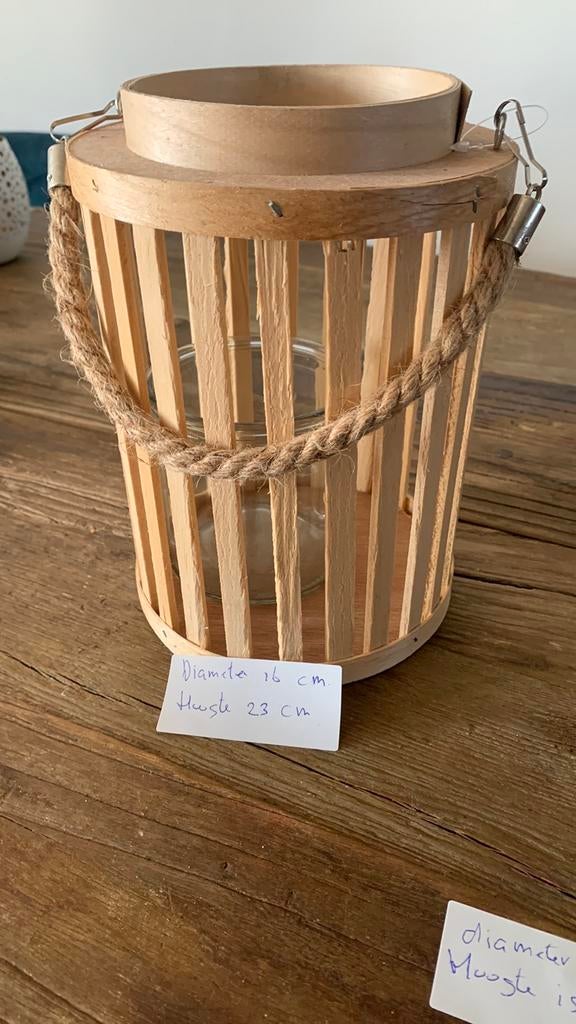 Nieuw windlicht, Huis en Inrichting, Woonaccessoires | Kandelaars en Kaarsen, Ophalen of Verzenden, Nieuw, Overige materialen