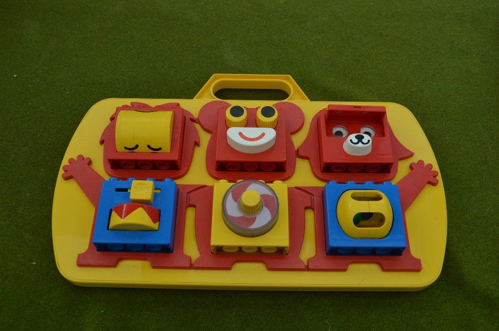 Vintage Lego Duplo speelgoed set 2072 Learn and Build Center, Kinderen en Baby's, Speelgoed | Duplo en Lego, Ophalen of Verzenden