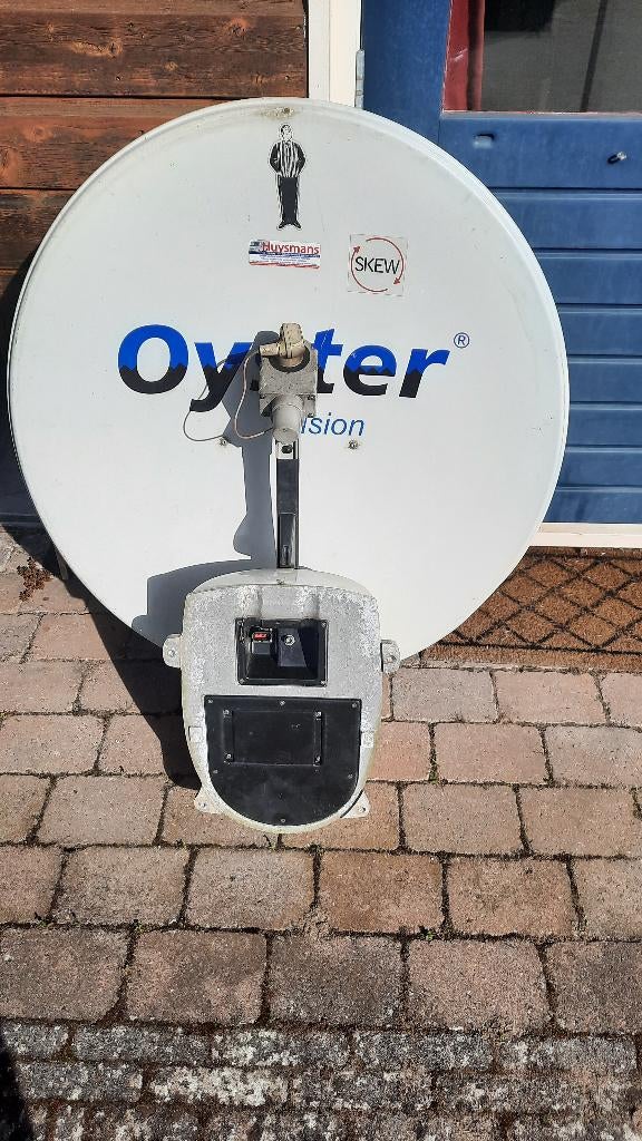 satellietschotel met toebehoren, Ophalen, Gebruikt, Overige merken