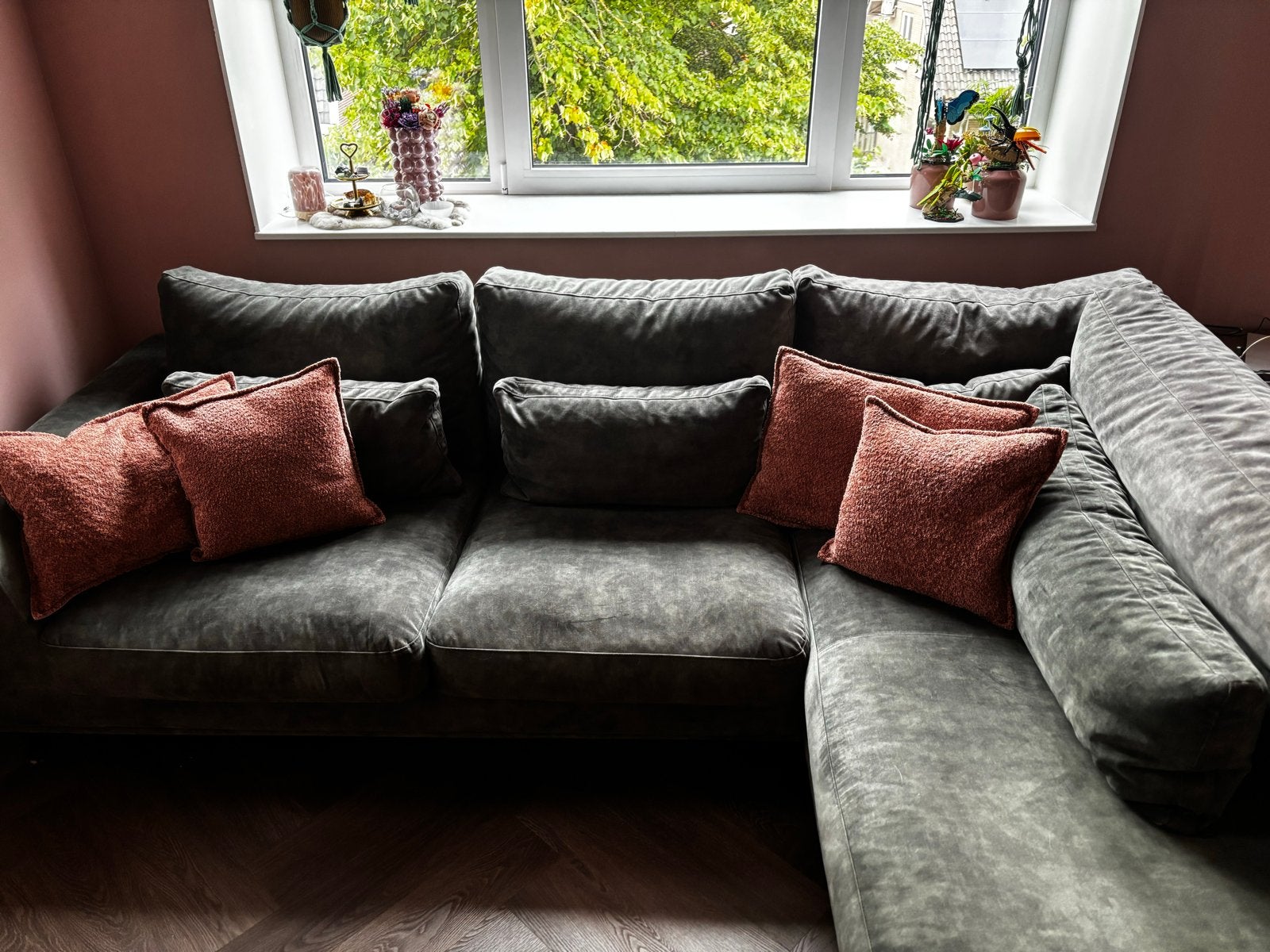 Hoekbank van Whoon, 290x220 cm, room108, Huis en Inrichting, Banken | Bankstellen, Ophalen, 250 tot 300 cm, Hoekbank, Zo goed als nieuw