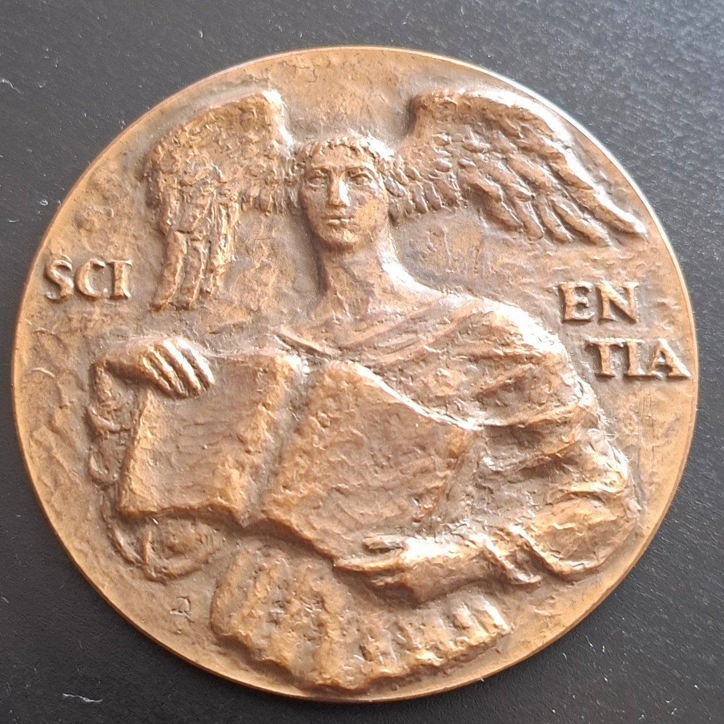 KNAW Penning 1958-150 Jaar Koninklijke Nederlandse Akademie, Ophalen of Verzenden