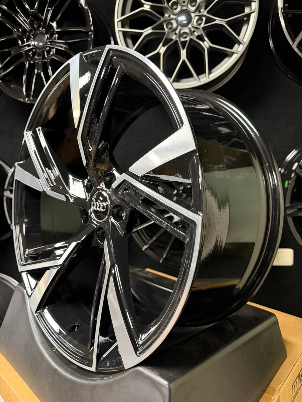 20 inch velgen voor Audi RS6 look 5x112 A4 A5 A6 Q3 Q5 ETRON, Velg(en), Nieuw, Ophalen of Verzenden, Personenwagen