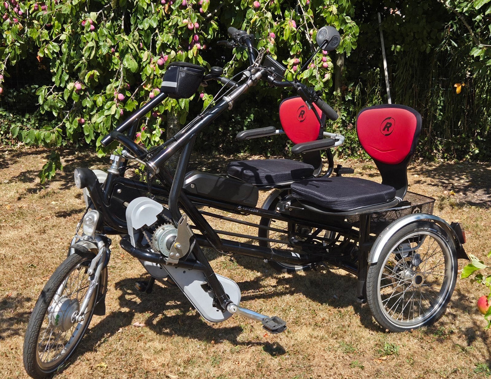 Van Raam Fun2Go Duofiets - Elektrisch, 8 versnellingen, Ophalen, Gebruikt, Van Raam