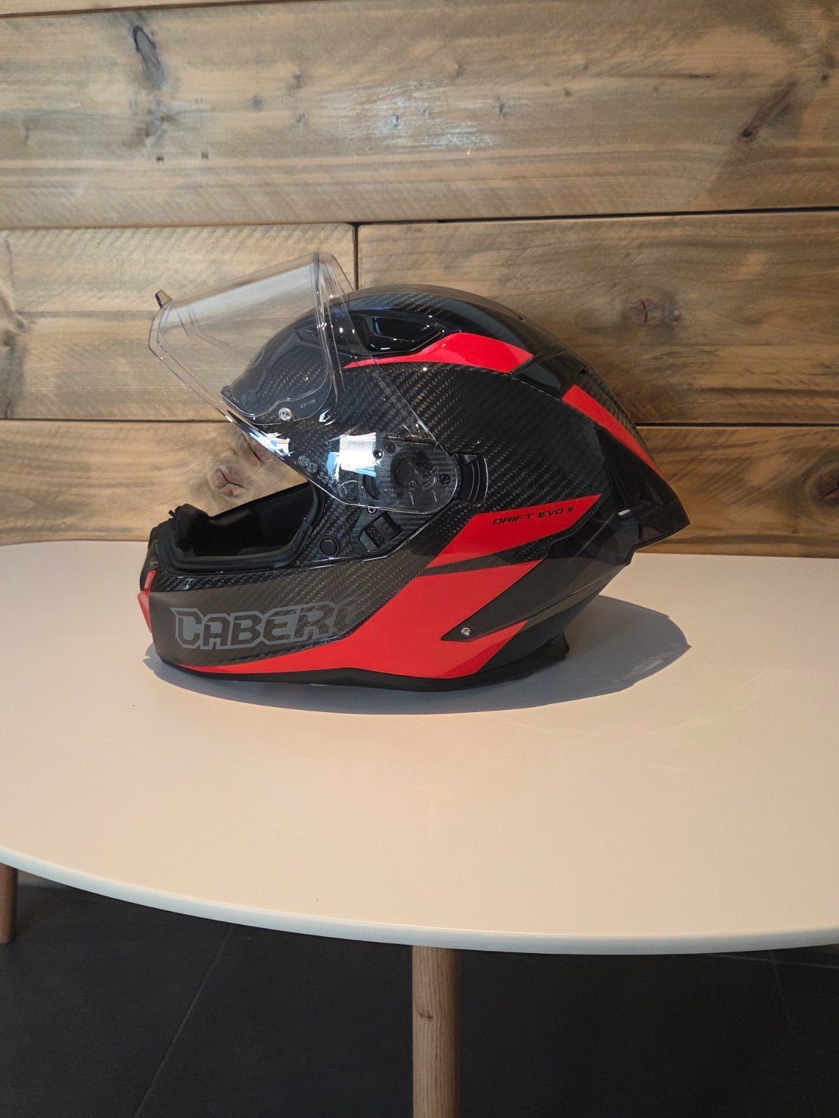 Caberg Drift Evo 2 Nova carbon. Echt in nieuwstaat., Ophalen, Heren, Integraalhelm, L