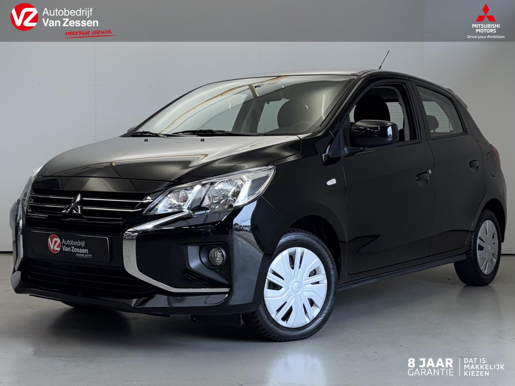 Mitsubishi Space Star 1.2 Connect+ | App Connect | NL Auto |, Auto's, 12 maanden, Stof, Gebruikt, Zwart
