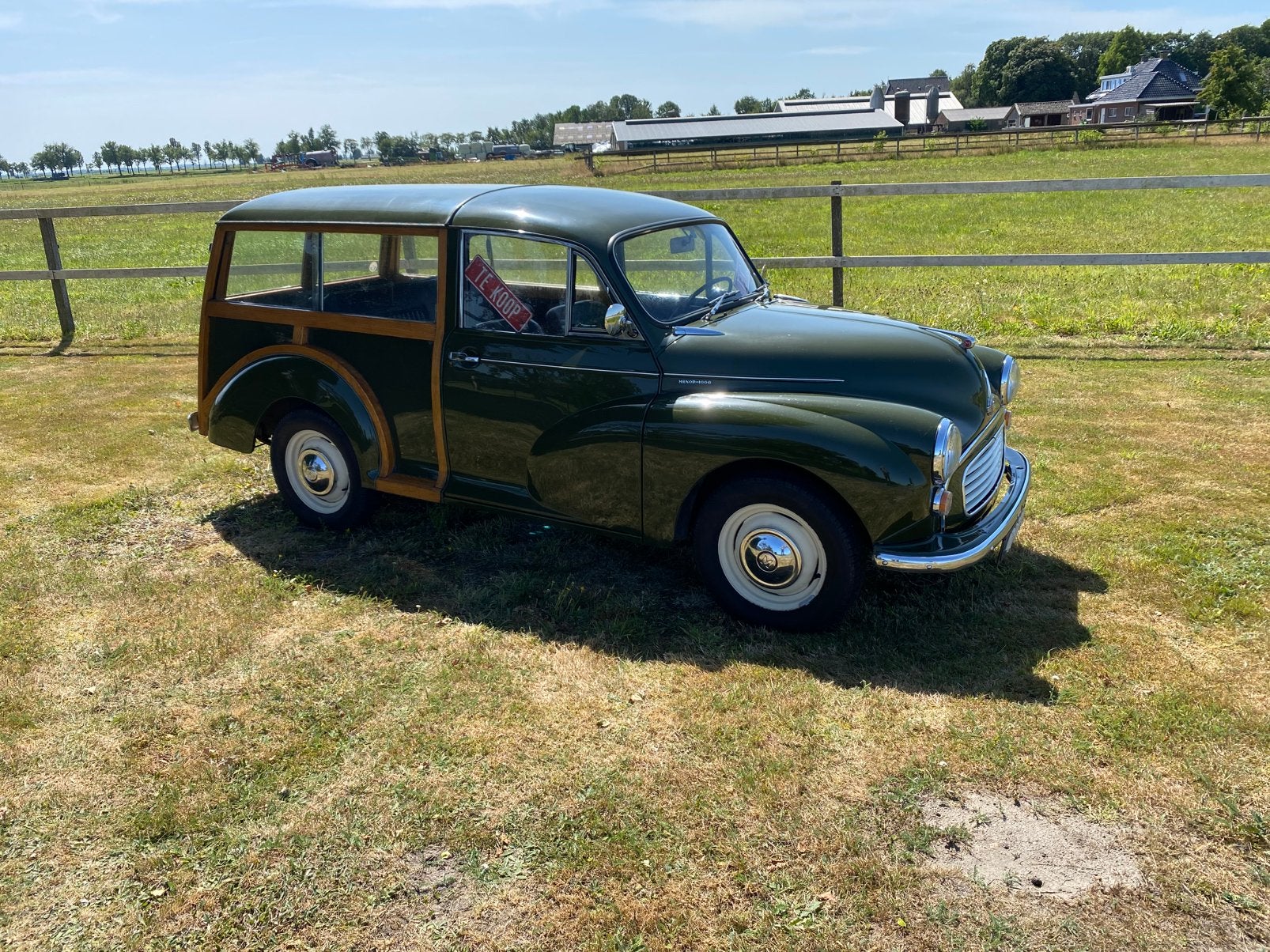 Morris Minor traveller (Baor )1970, Particulier, Geïmporteerd, Groen, Te koop