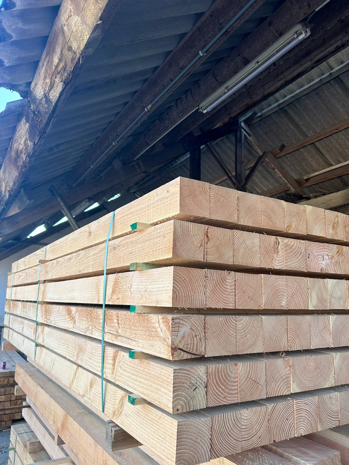 Douglas paal 7,5x7,5x300 cm, Ophalen of Verzenden, Nieuw, 250 cm of meer, Balken