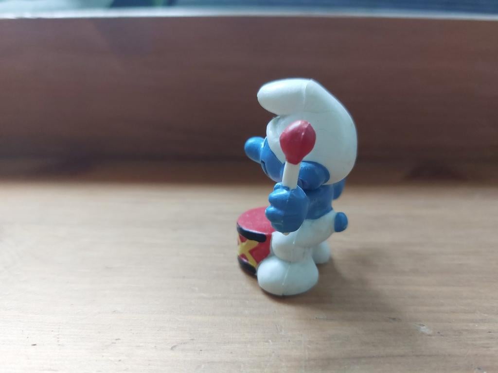Smurf met trommel 20009 De Smurfen, Verzamelen, Smurfen, Ophalen of Verzenden