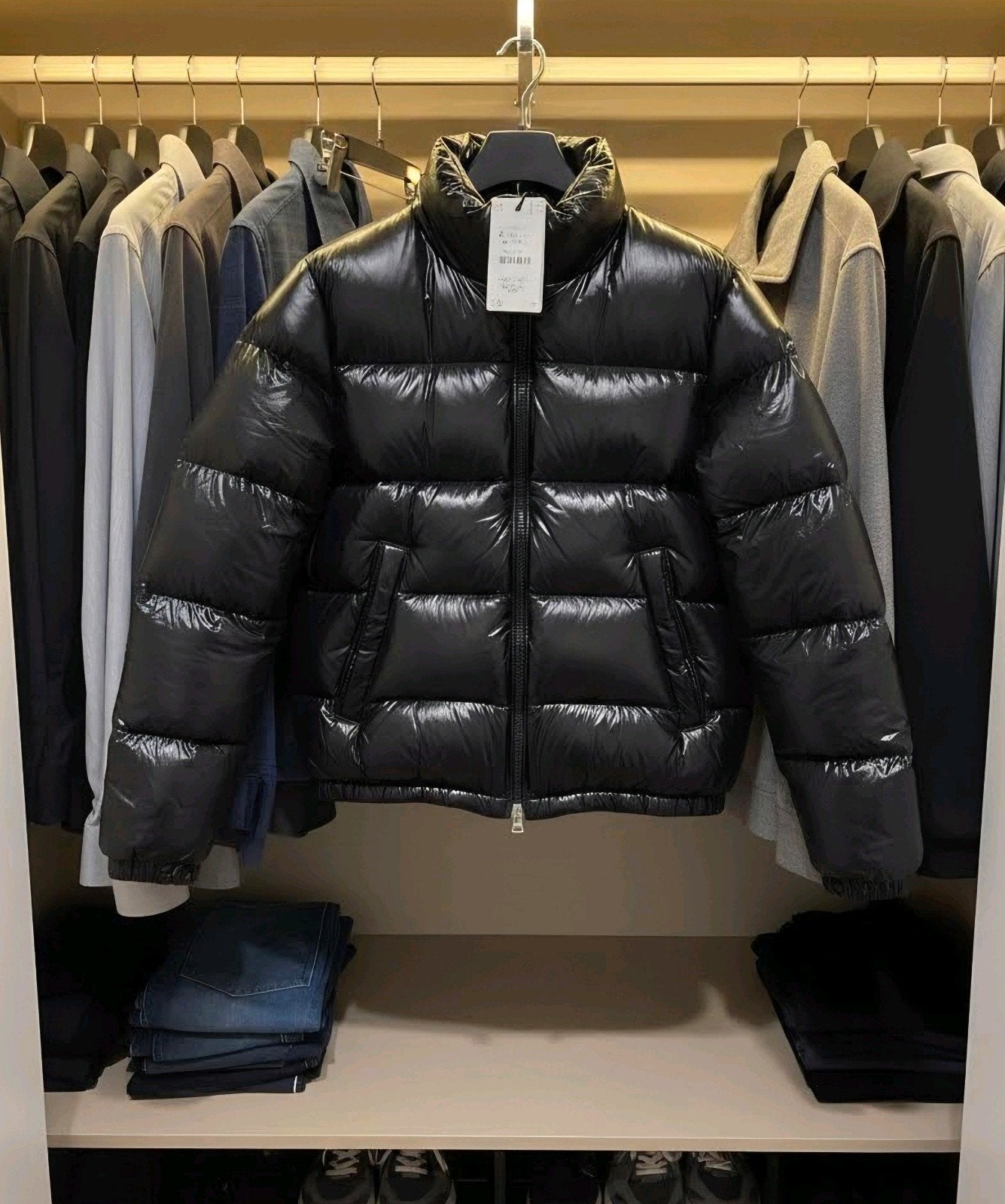 ZARA Winterjas – Puffer – 100% Dons – Maat S, Ophalen of Verzenden, Nieuw