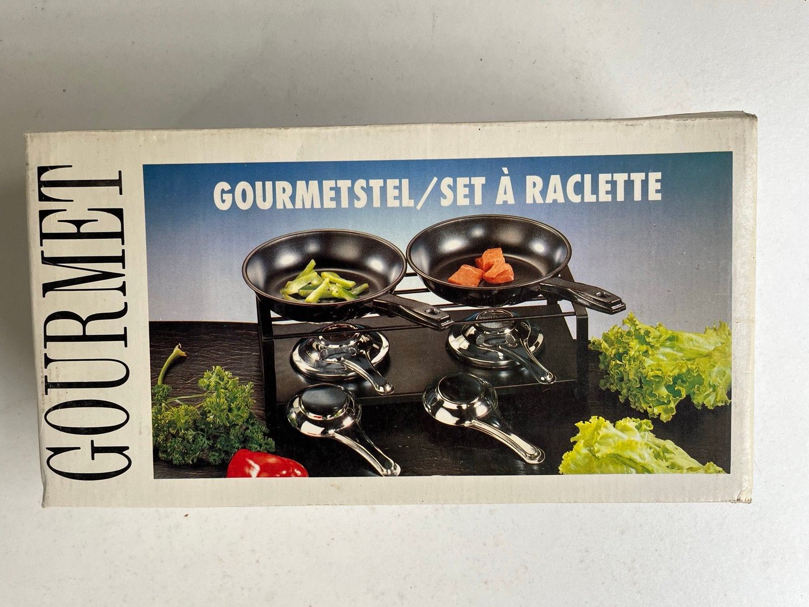 Nieuw Gourmetstel / Raclette set - 2 personen, Ophalen of Verzenden, Nieuw, Minder dan 4 personen