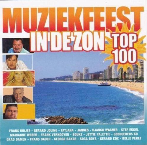 Muziekfeest In De Zon Top 100 CD 4 X CD, Verzenden, Zo goed als nieuw, Pop