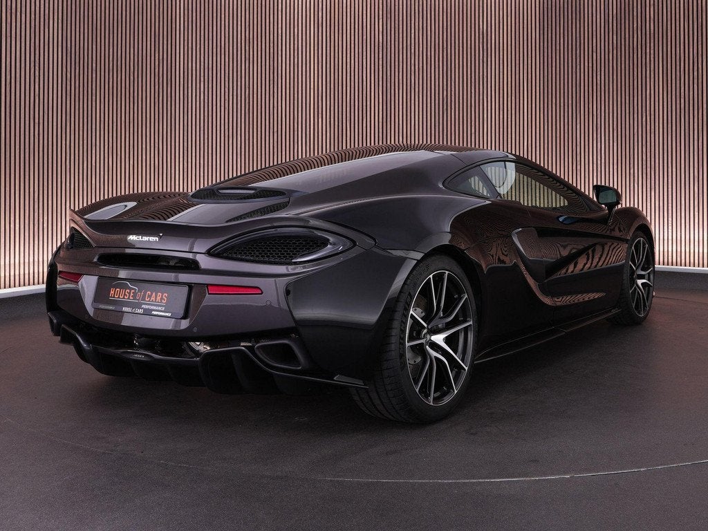 McLaren 570GT 3.8 570pk |luchtvering|Bowers&Wilkins|neus lif, Auto's, McLaren, Automaat, Achterwielaandrijving, Gebruikt, Zwart