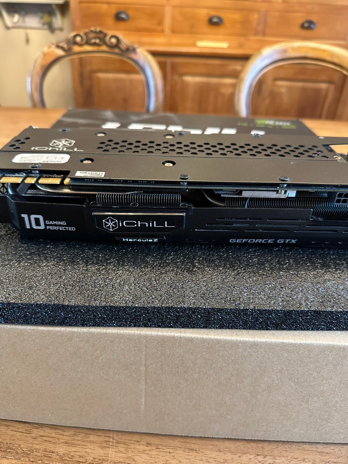 INNO3D Geforce GTX 1070Ti 8GB iChill X3 Fan, Computers en Software, PCI-Express 3, Ophalen of Verzenden, HDMI, Nvidia