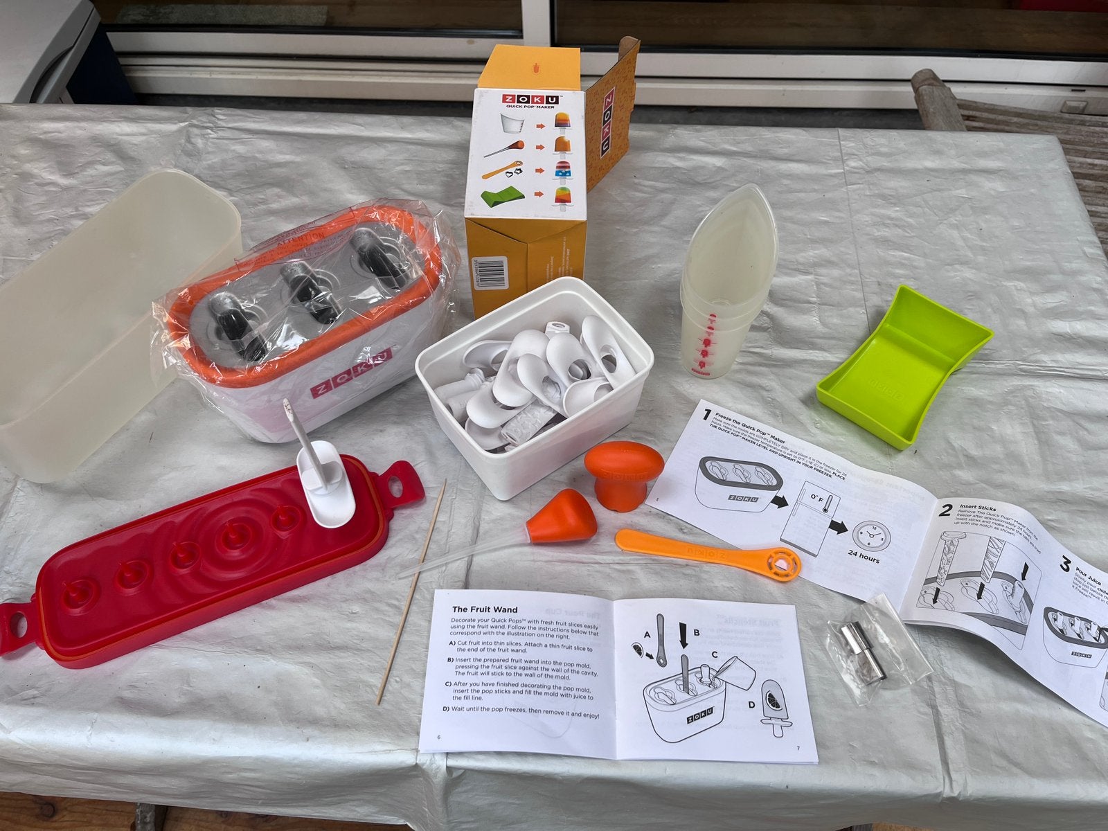 Complete set om ijslolly’s te maken (ZOKU), Witgoed en Apparatuur, IJsmachines, Zo goed als nieuw, Ophalen of Verzenden