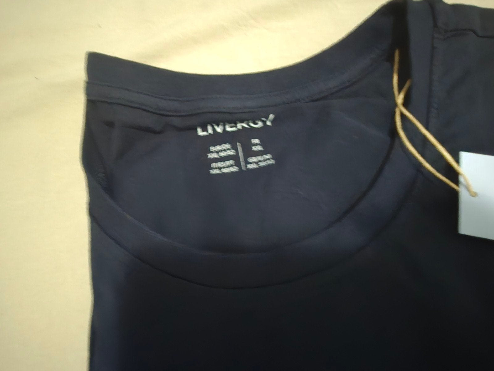 LIVERGY T-shirt XXL, Blauw, Nieuw, Overige maten, Ophalen of Verzenden