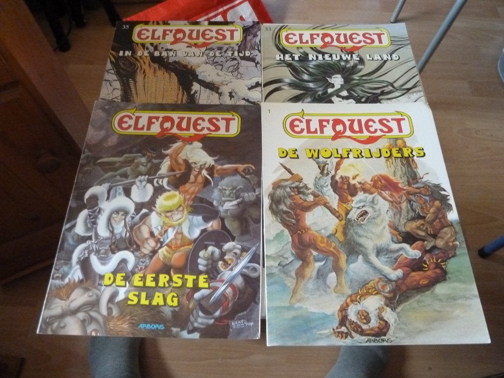 Elfquest strip boeken, Ophalen of Verzenden, Zo goed als nieuw, Arboris, Meerdere stripboeken