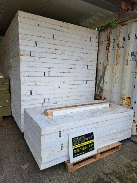 tempex platen drukvast 10 cm dik, 100x200 cm, eps, Doe-het-zelf en Verbouw, Isolatie en Afdichting, Ophalen, Dakisolatie, Piepschuim (Tempex)