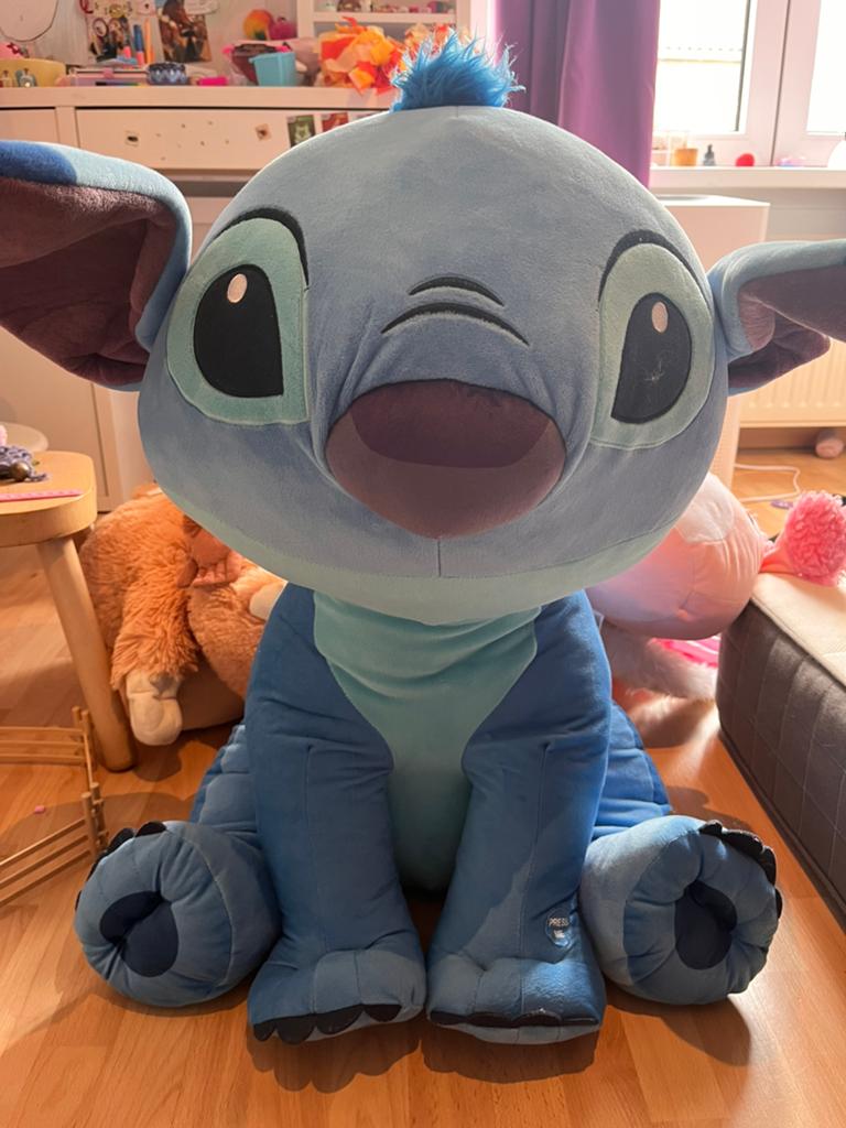 Grote stitch knuffel met geluid, Ophalen, Zo goed als nieuw, Overige typen