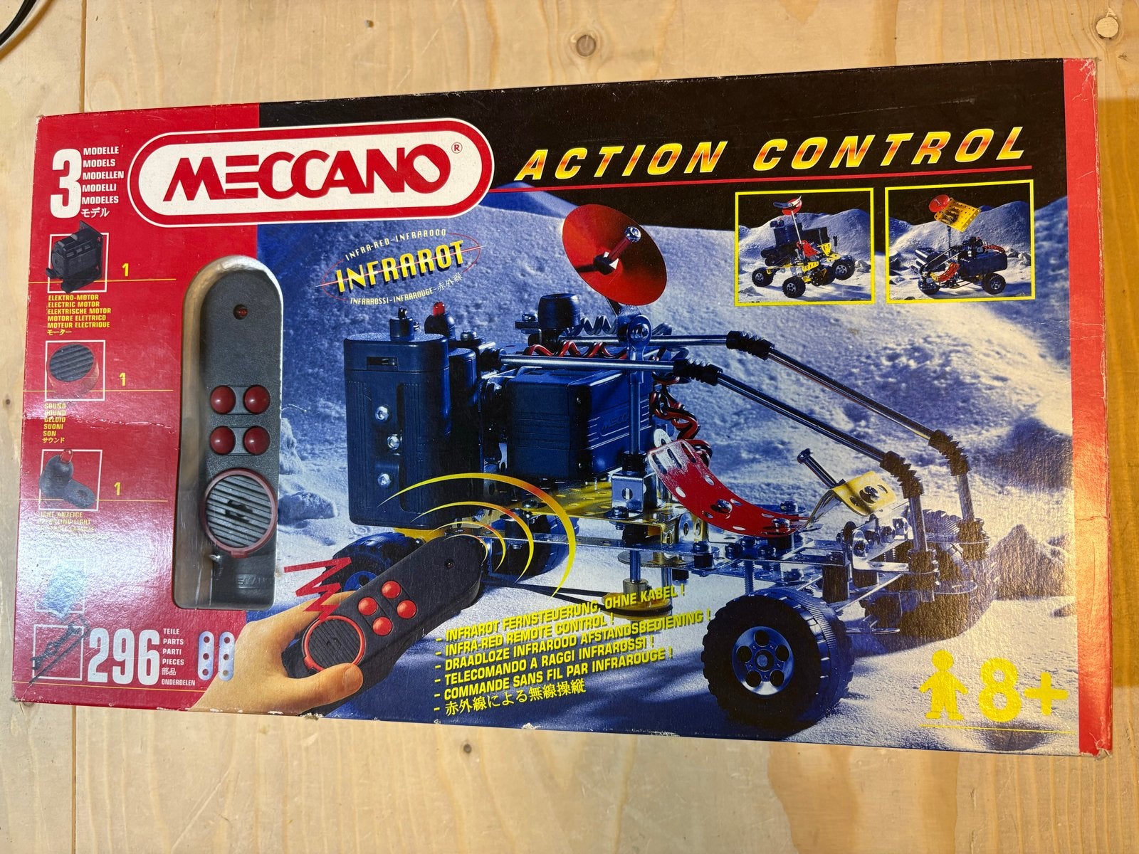 Meccano Action Control Infrarood RC Bouwpakket, Ophalen of Verzenden, Zo goed als nieuw, Overige merken