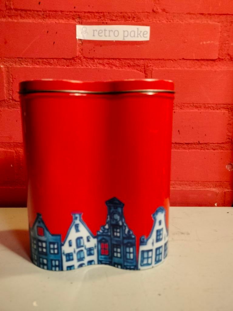 Douwe Egberts HollandseWaaren koffiepads voorraadblik, Ophalen of Verzenden, Gebruikt, Koffie, Douwe Egberts