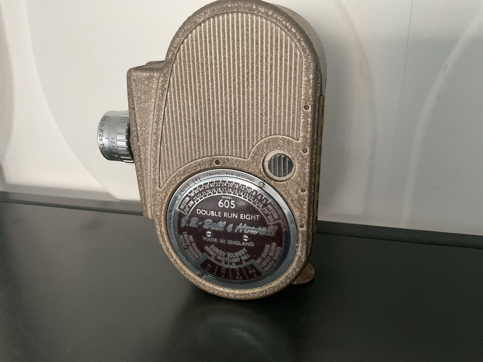 Vintage Bell & Howell 605 Dubbel 8mm Filmcamera, Ophalen of Verzenden