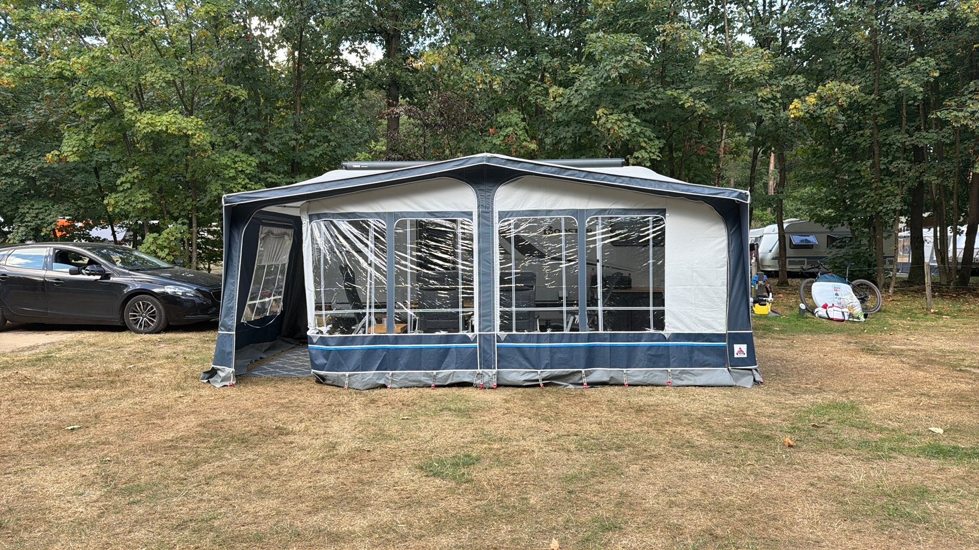 Doréma President Plus mt 14 | Glasfiber | Complete voortent, Ophalen, Zo goed als nieuw