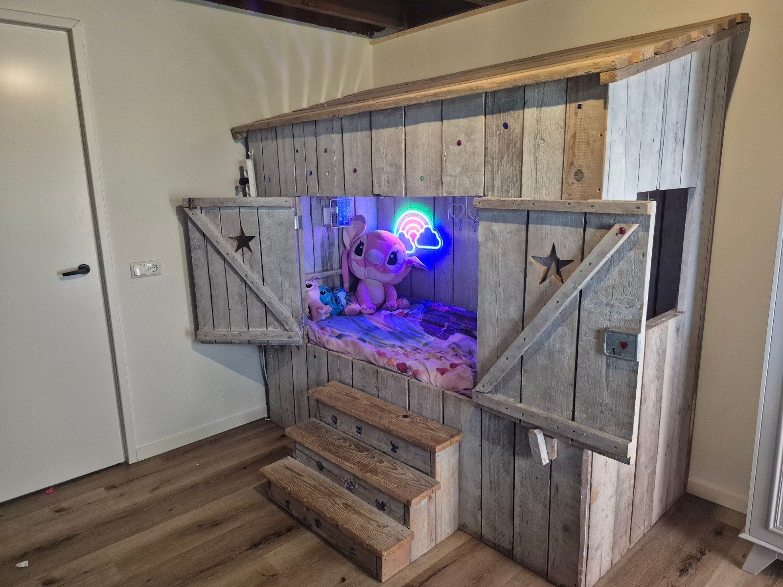 Kinderbed Bedhuis van Saartje Prum, Ophalen, Gebruikt, 90 cm, Eenpersoons