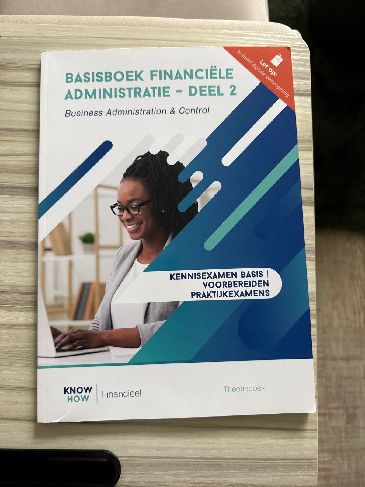 Basisboek Financiële Administratie - Deel 2, Ophalen of Verzenden, Gamma, Zo goed als nieuw, MBO