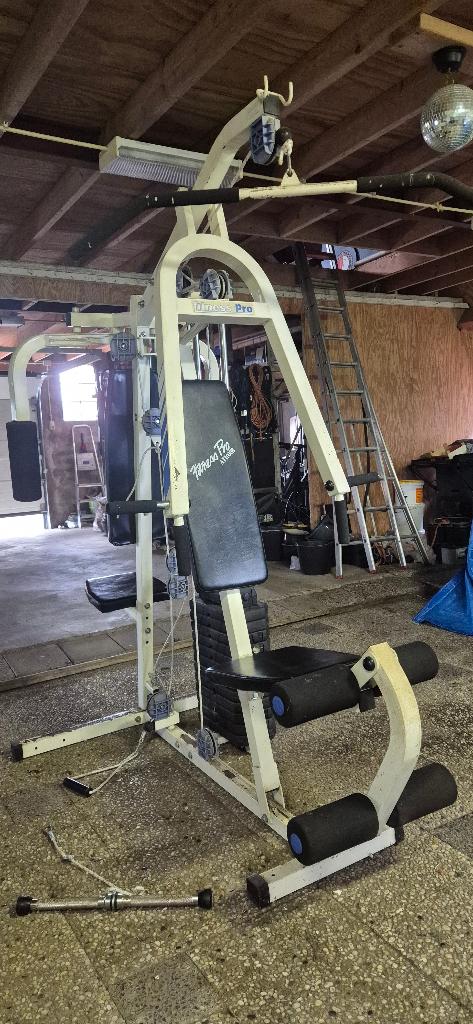fitness apparaat, Ophalen, Gebruikt, Krachtstation, Metaal